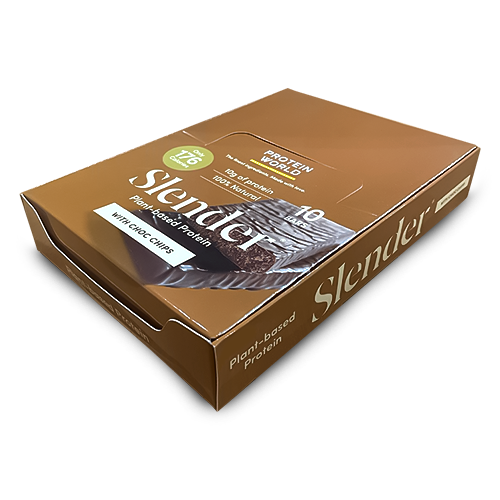 Protein World Slender Protein Bar 10 x 42g - Out of Date